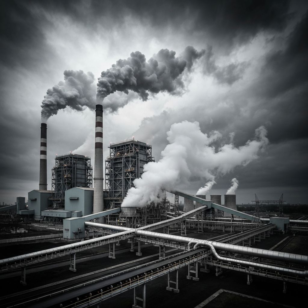 Coal power station operations